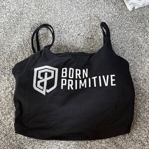 Born Primitive Black Athletic Crop Top